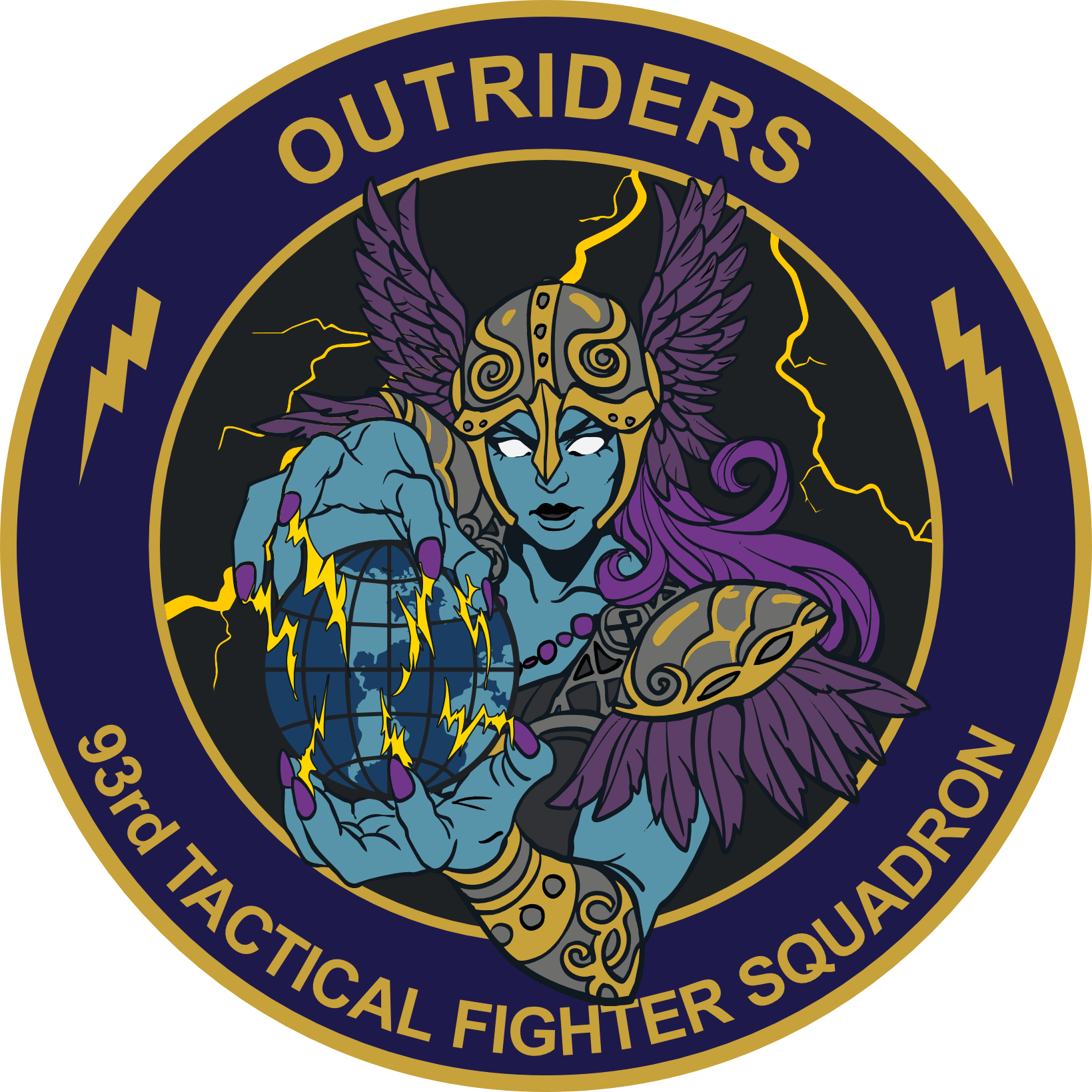 93rd Tactical Fighter Squadron Patch