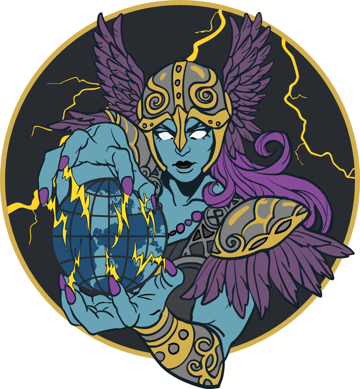 93rd TFS Squadron Patch Sticker