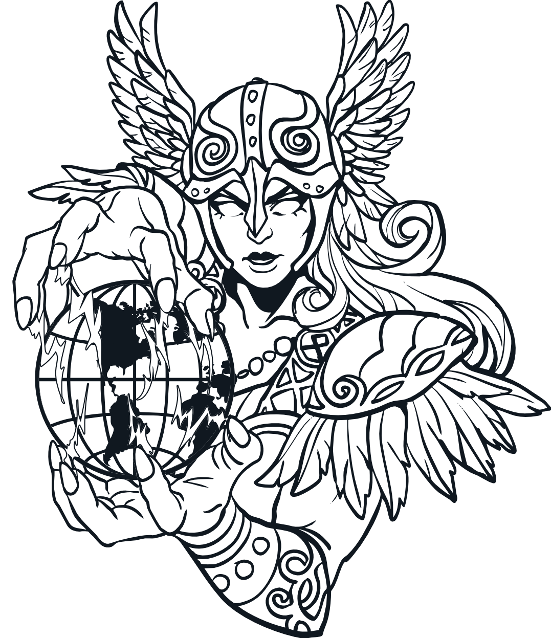 93rd TFS Squadron Tailflash 2025